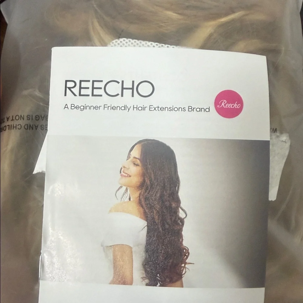 Echo Sunlit Blonde Curly halo